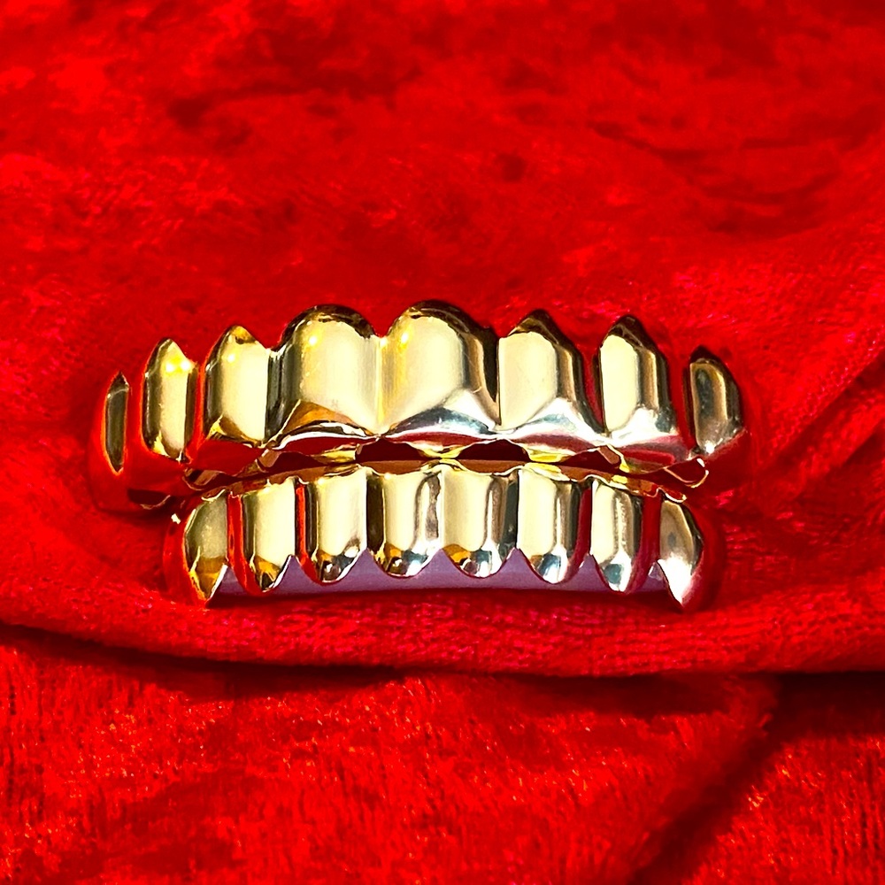 Grillz 8 + 8 set Gold